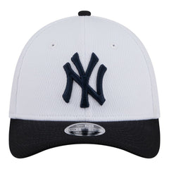 New York Yankees Youth Baseball 39THIRTY M-Crown Flex Hat White/Navy