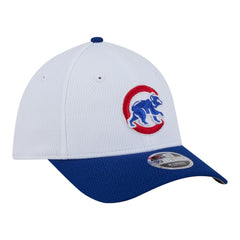 Chicago Cubs Youth Baseball 39THIRTY M-Crown Flex Hat White/Royal