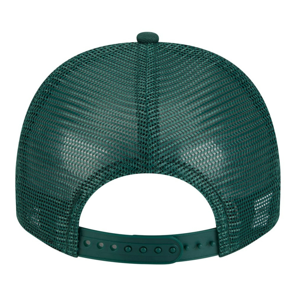 Athletics Youth Logo Fade A-Frame 9FIFTY Snapback Hat Green