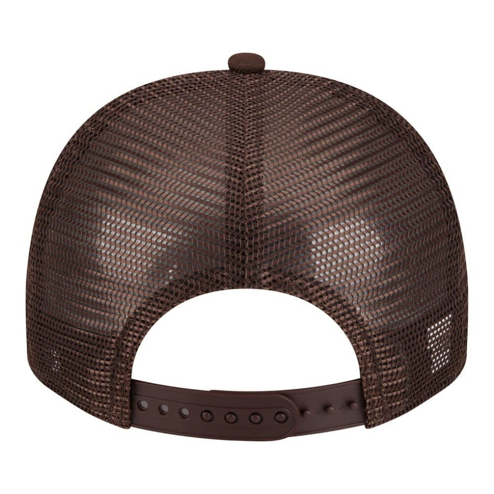 San Diego Padres Youth Logo Fade A-Frame 9FIFTY Snapback Hat Brown