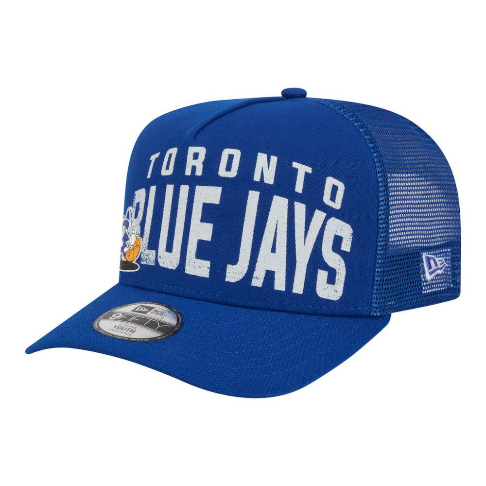 Toronto Blue Jays Youth Logo Fade A-Frame 9FIFTY Snapback Hat Royal
