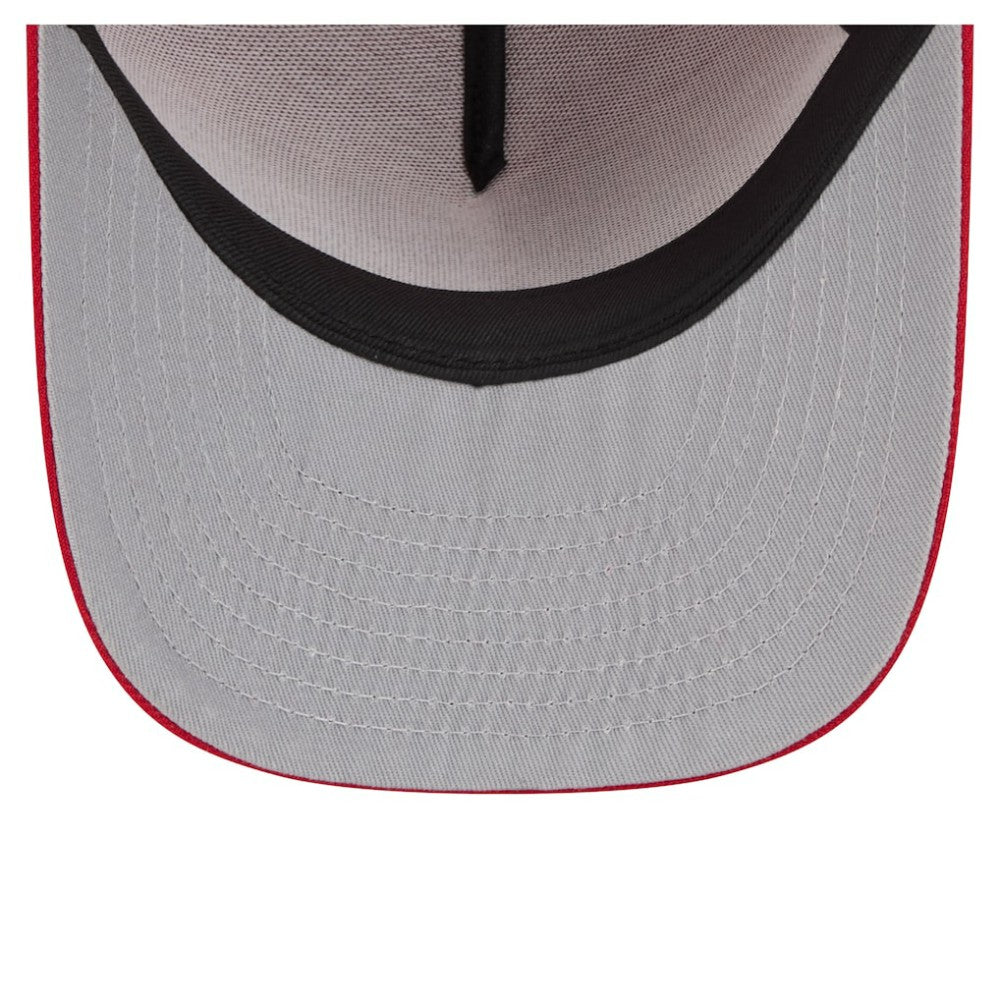 Cincinnati Reds Youth Logo Fade A-Frame 9FIFTY Snapback Hat Red