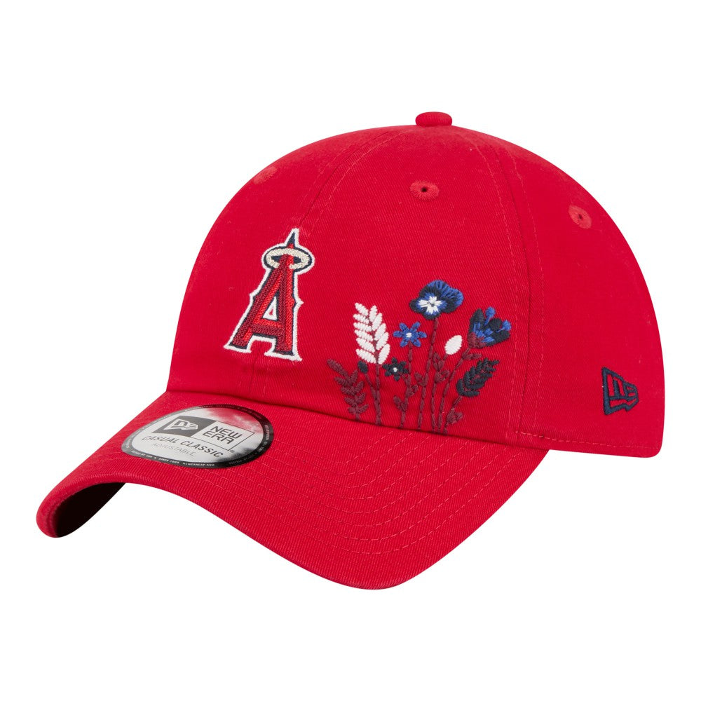 Los Angeles Angels Women's Wildflower Casual Classic Adjustable Hat Red