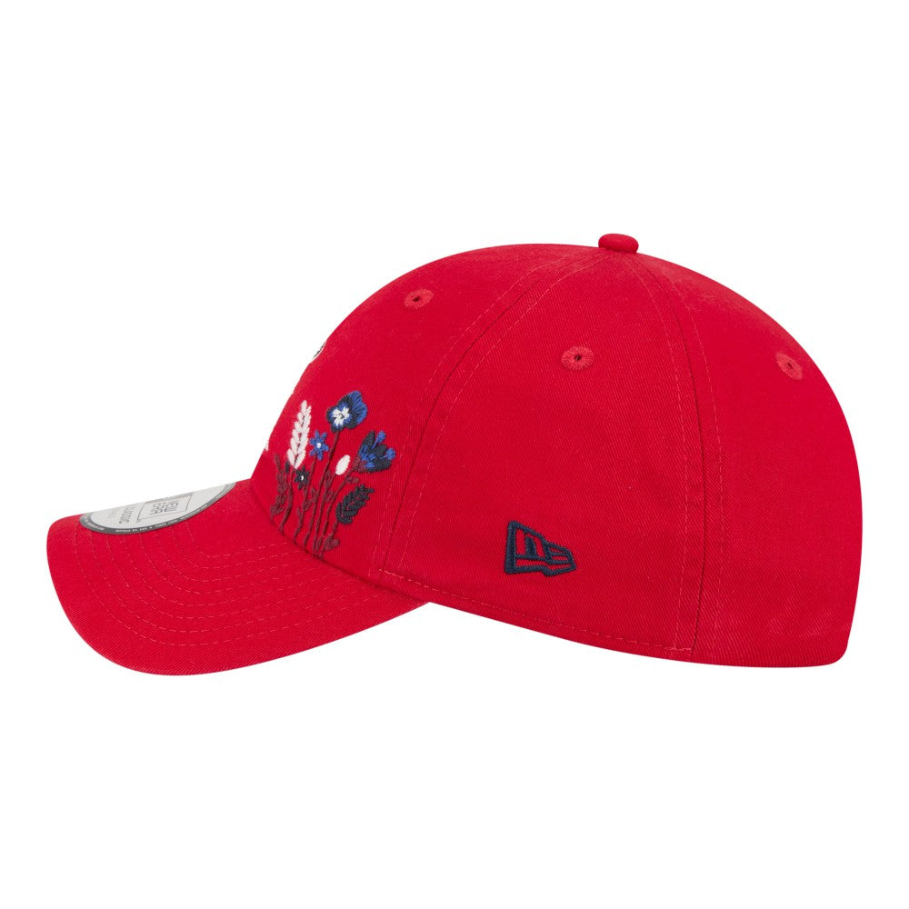 Los Angeles Angels Women's Wildflower Casual Classic Adjustable Hat Red