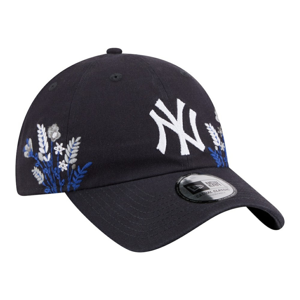 New York Yankees Women's Wildflower Casual Classic Adjustable Hat Navy