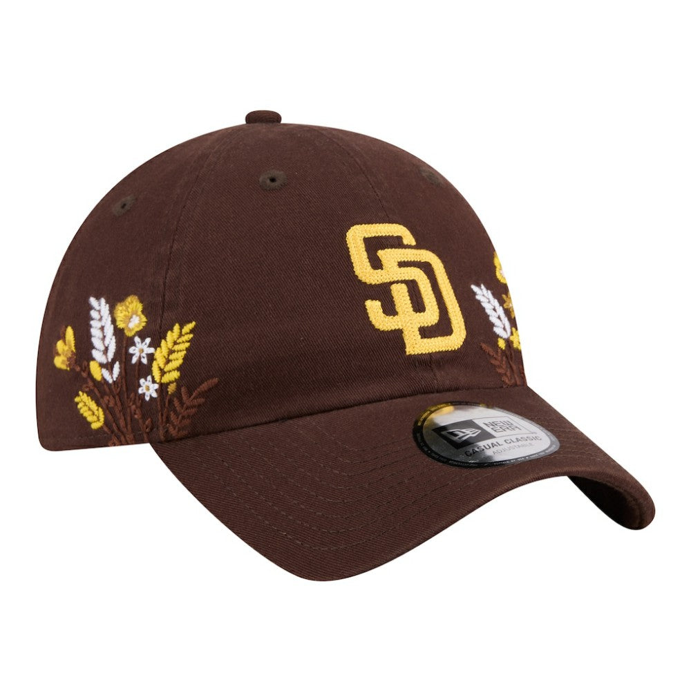 San Diego Padres Women's Wildflower Casual Classic Adjustable Hat Brown