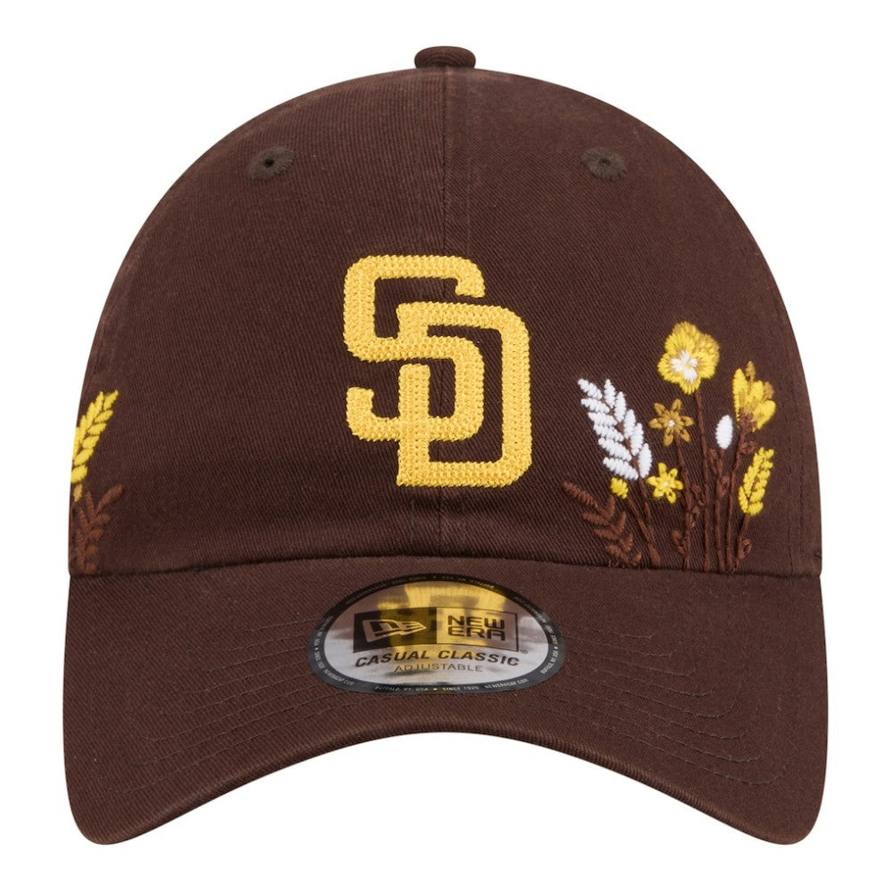 San Diego Padres Women's Wildflower Casual Classic Adjustable Hat Brown