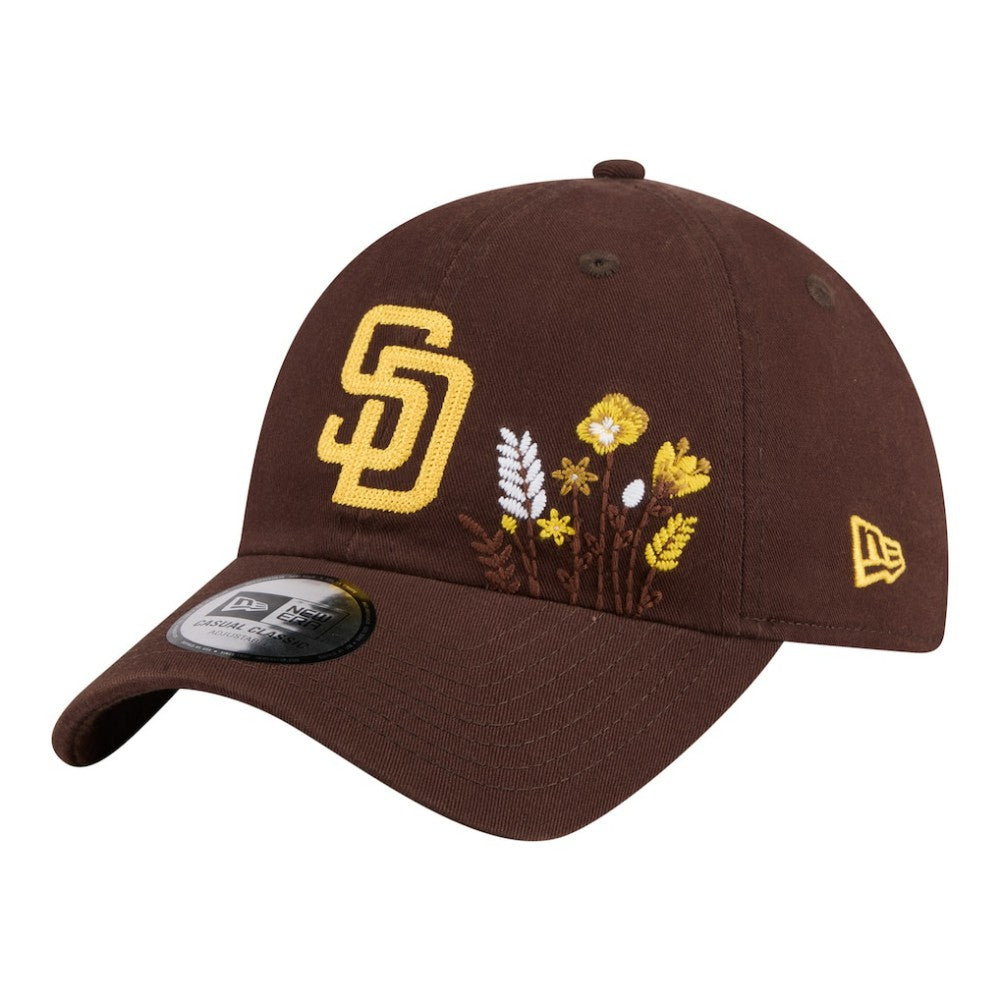 San Diego Padres Women's Wildflower Casual Classic Adjustable Hat Brown