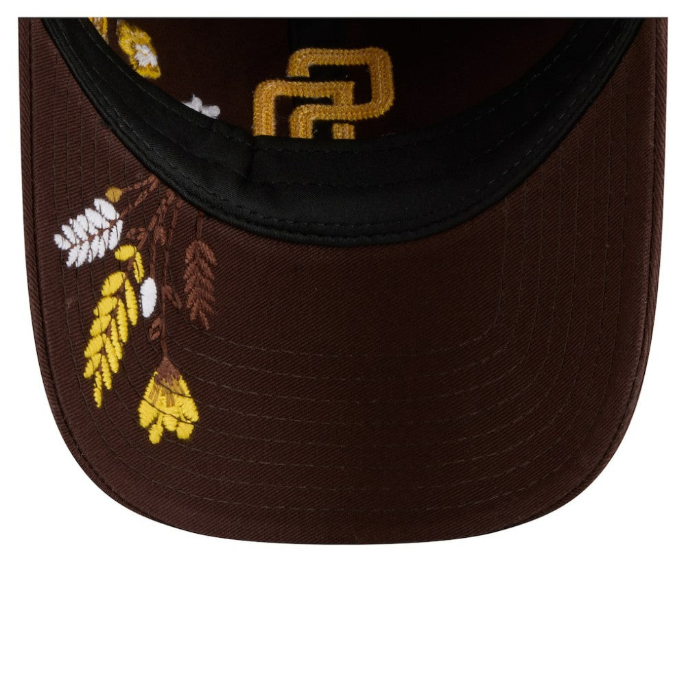 San Diego Padres Women's Wildflower Casual Classic Adjustable Hat Brown
