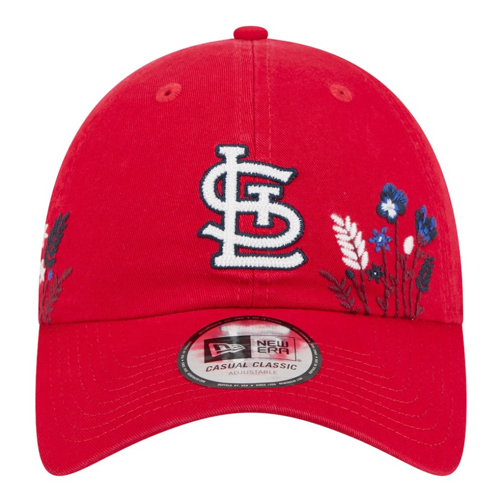 St. Louis Cardinals Women's Wildflower Casual Classic Adjustable Hat Red