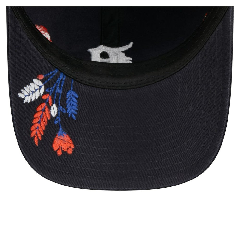 Detroit Tigers Women's Wildflower Casual Classic Adjustable Hat Navy