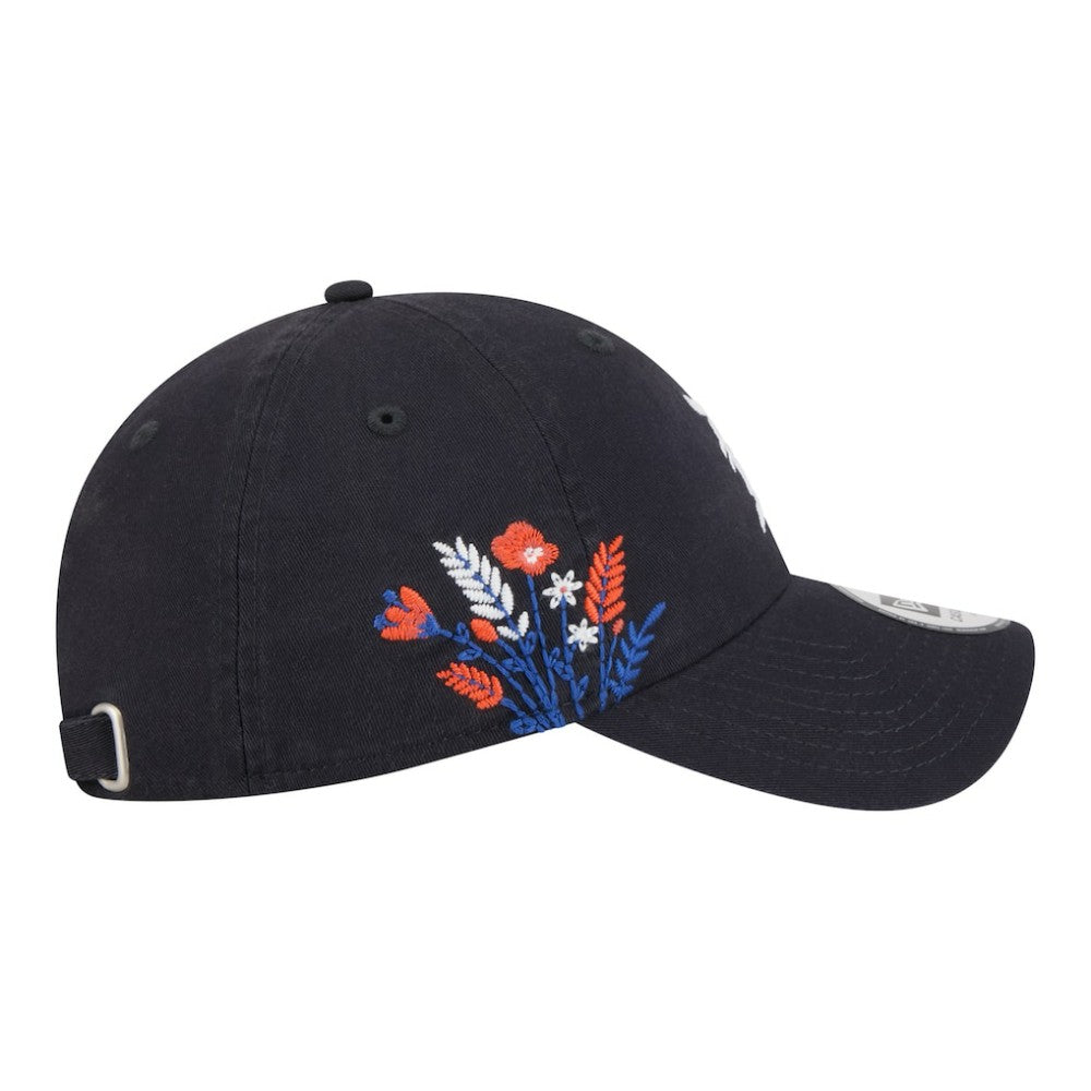 Detroit Tigers Women's Wildflower Casual Classic Adjustable Hat Navy