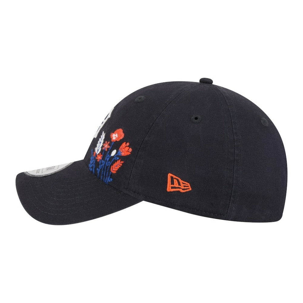 Detroit Tigers Women's Wildflower Casual Classic Adjustable Hat Navy