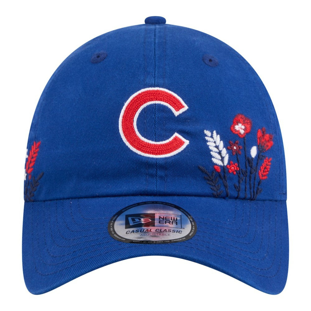 Chicago Cubs Women's Wildflower Casual Classic Adjustable Hat Royal