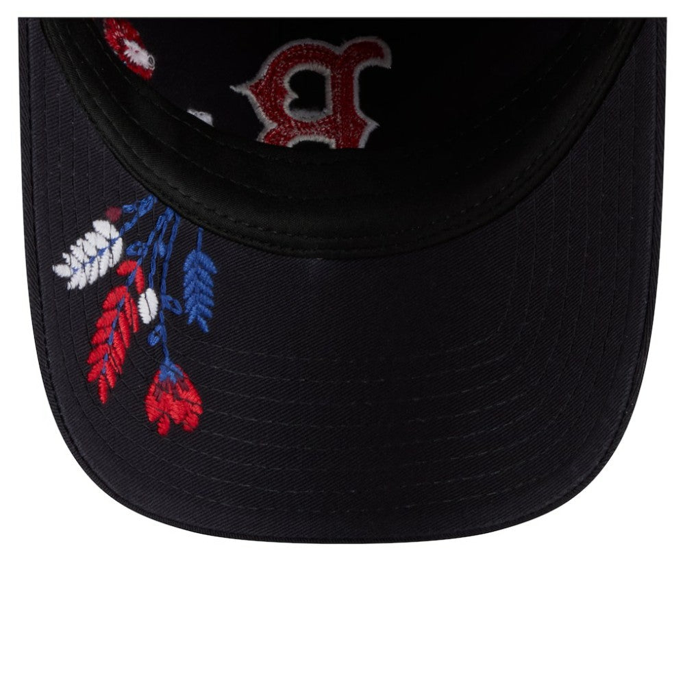 Boston Red Sox Women's Wildflower Casual Classic Adjustable Hat Navy
