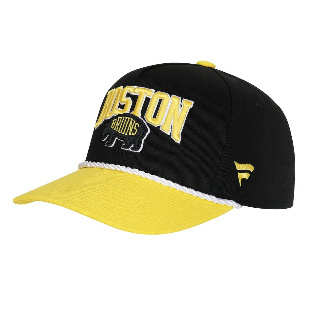 Boston Bruins Fanatics Youth 2026 NHL Stadium Series Team A-Frame Adjustable Hat - Black Hats
