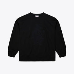 Chicago Cubs Phantom Fleece Crewneck Sweatshirt Black
