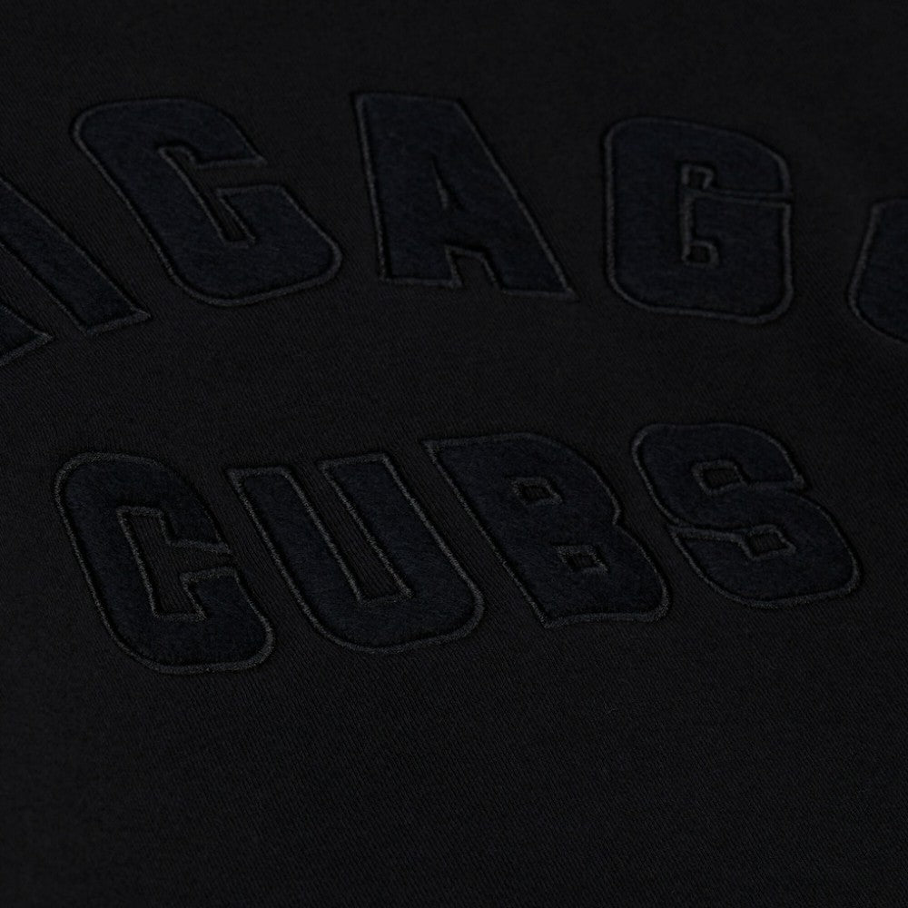 Chicago Cubs Phantom Fleece Crewneck Sweatshirt Black
