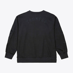 New York Yankees Phantom Fleece Crewneck Sweatshirt Black