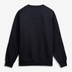 Detroit Tigers Phantom Fleece Crewneck Sweatshirt Black