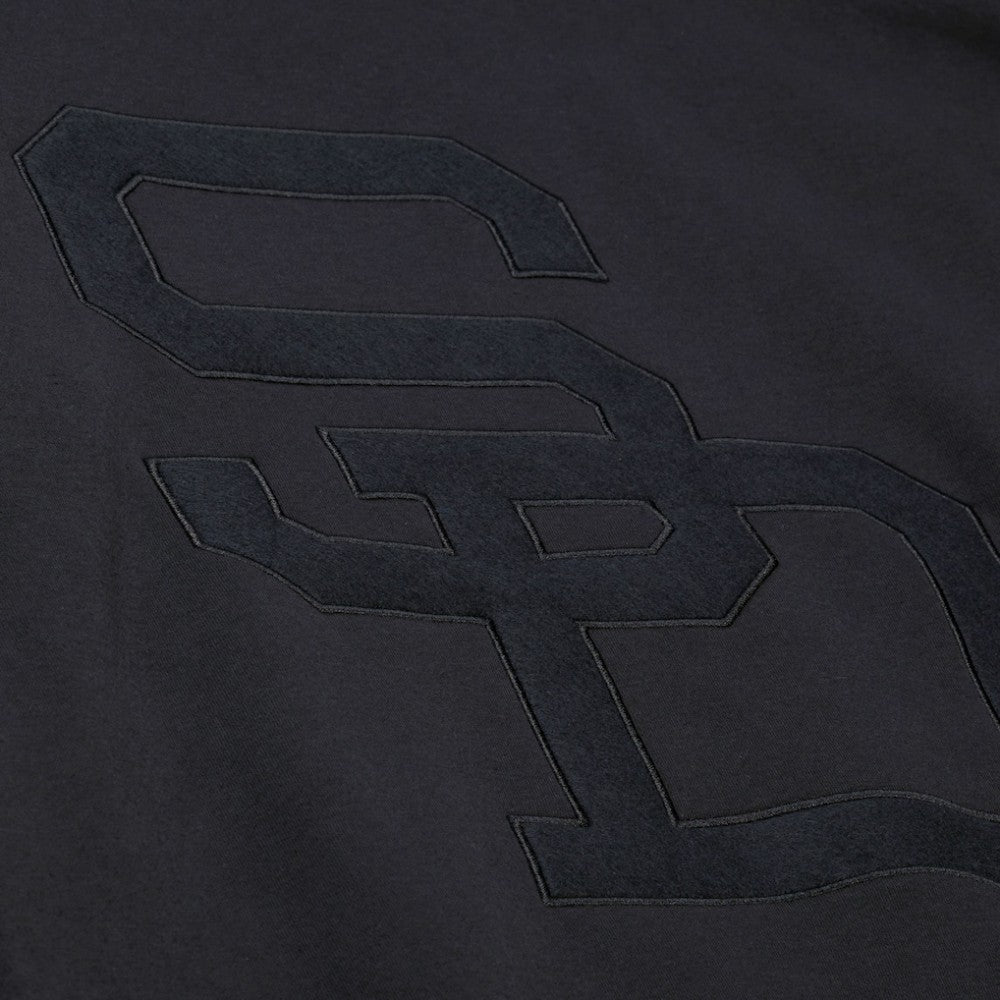 San Diego Padres Phantom Fleece Crewneck Sweatshirt Black
