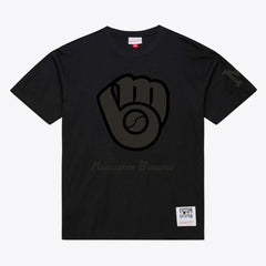 Milwaukee Brewers Cooperstown Collection Phantom T-Shirt Black