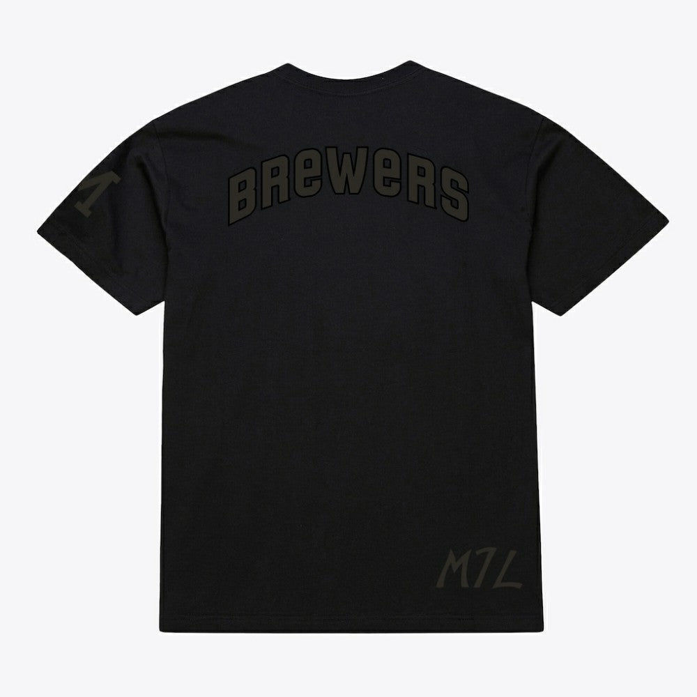 Milwaukee Brewers Cooperstown Collection Phantom T-Shirt Black