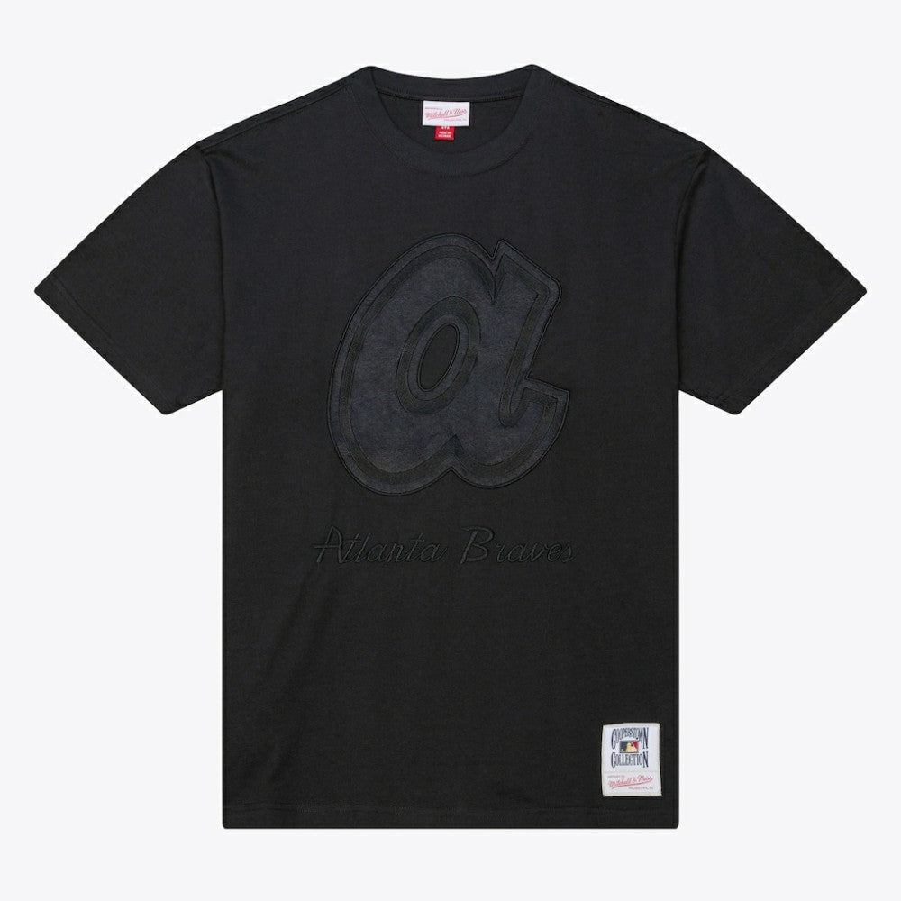 Atlanta Braves Cooperstown Collection Phantom T-Shirt Black