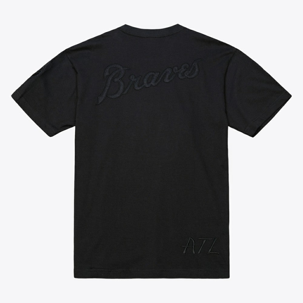 Atlanta Braves Cooperstown Collection Phantom T-Shirt Black