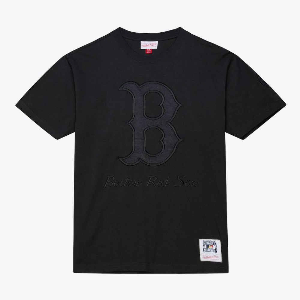 Boston Red Sox Cooperstown Collection Phantom T-Shirt Black