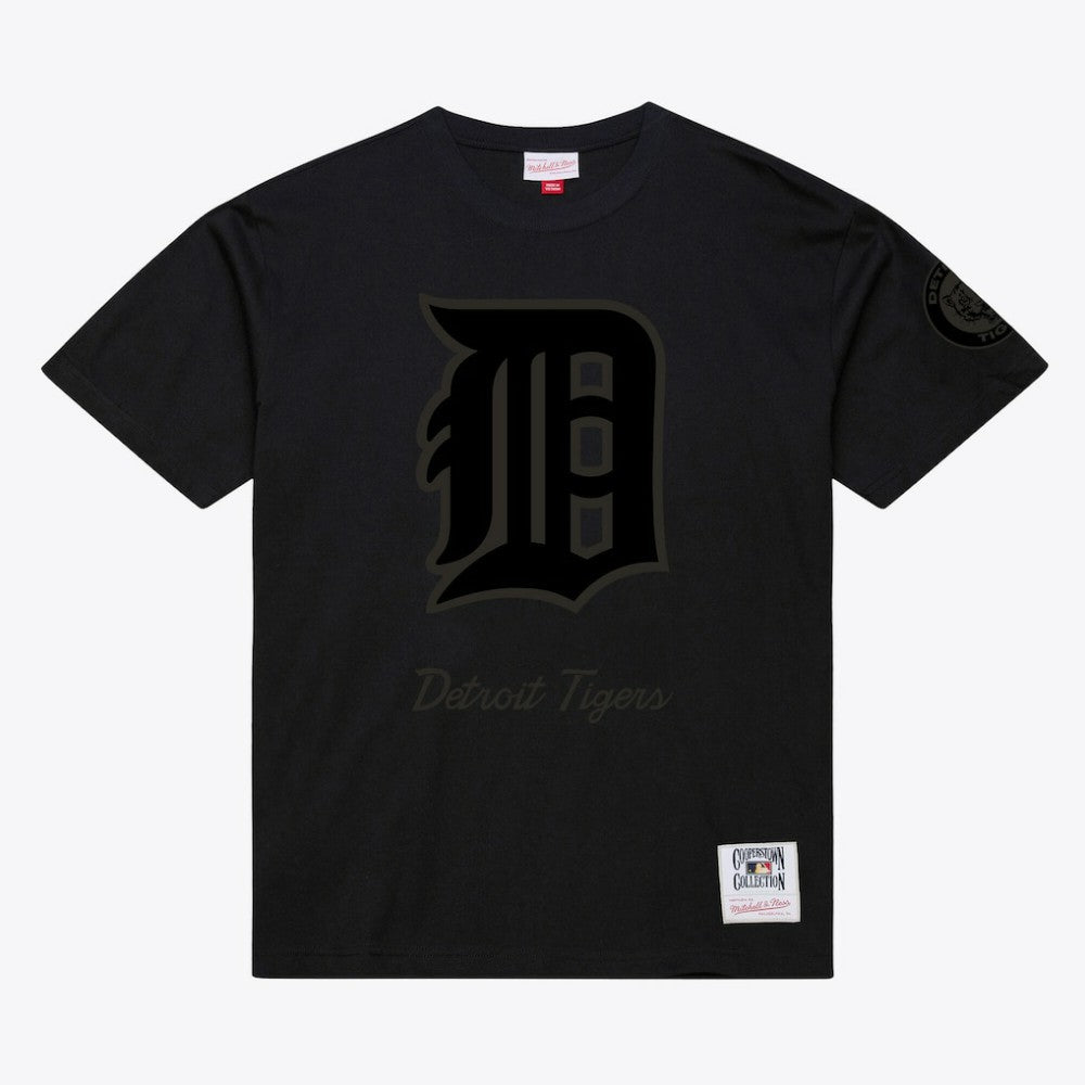 Detroit Tigers Cooperstown Collection Phantom T-Shirt Black