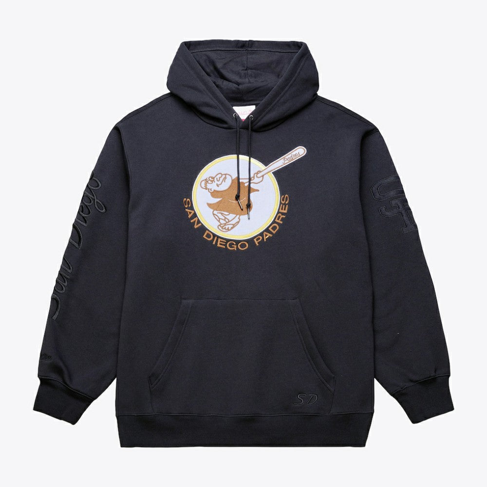 San Diego Padres Phantom Fleece Hoodie Black