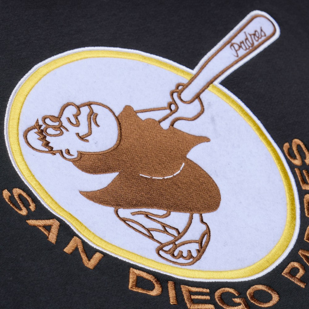 San Diego Padres Phantom Fleece Hoodie Black