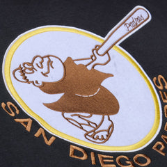 San Diego Padres Phantom Fleece Hoodie Black