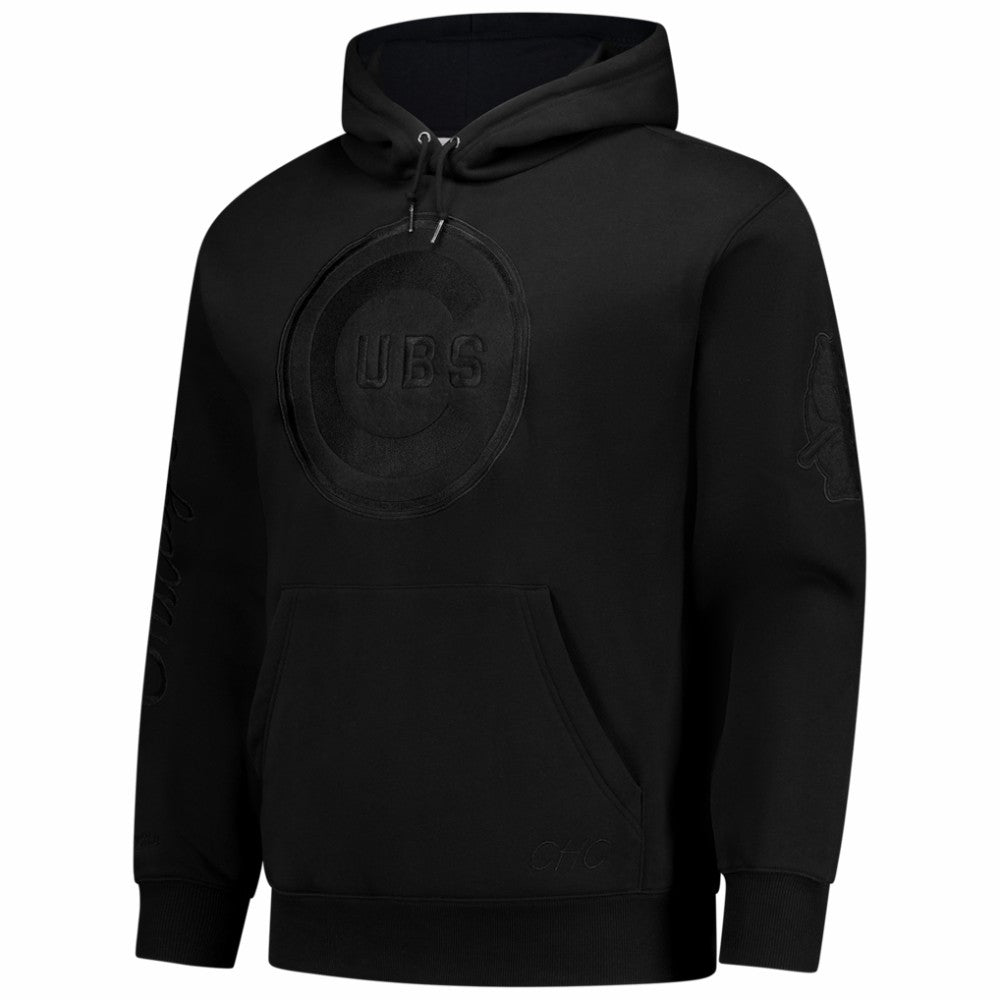 Chicago Cubs Phantom Fleece Hoodie Black