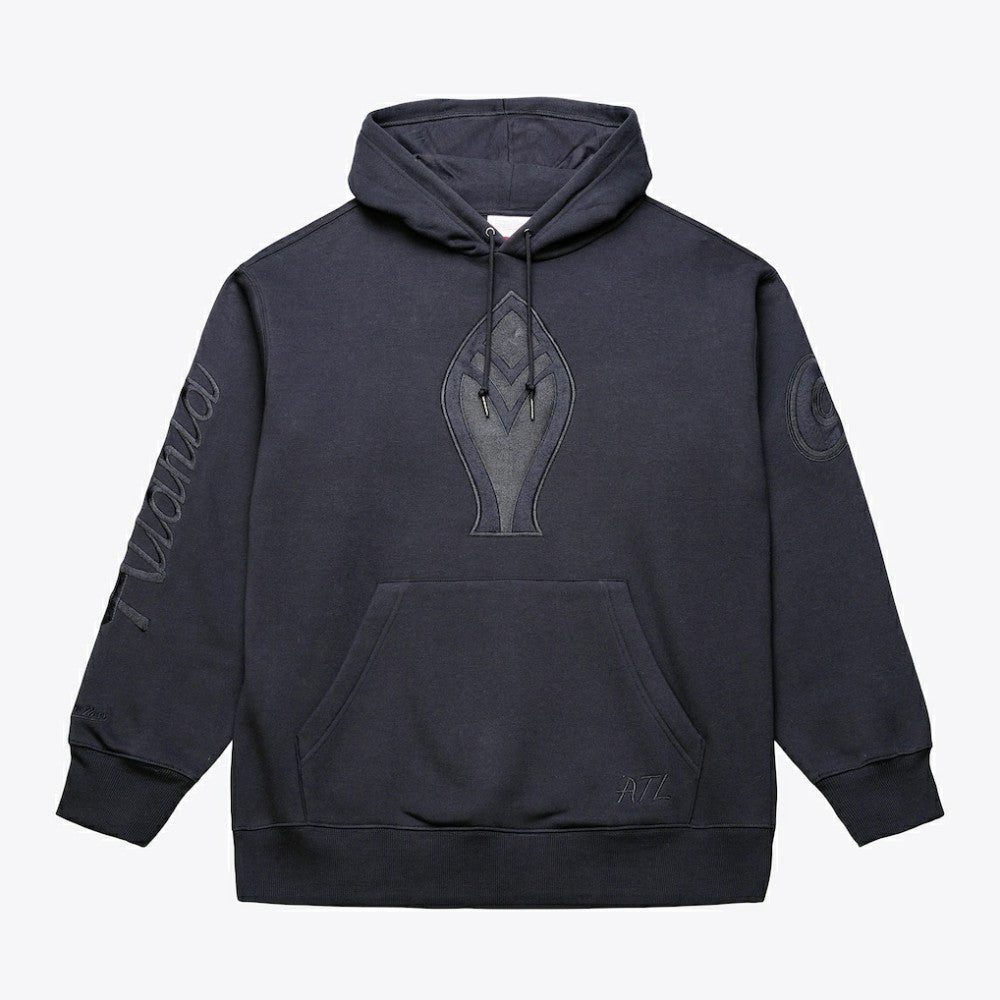 Atlanta Braves Phantom Fleece Hoodie Black