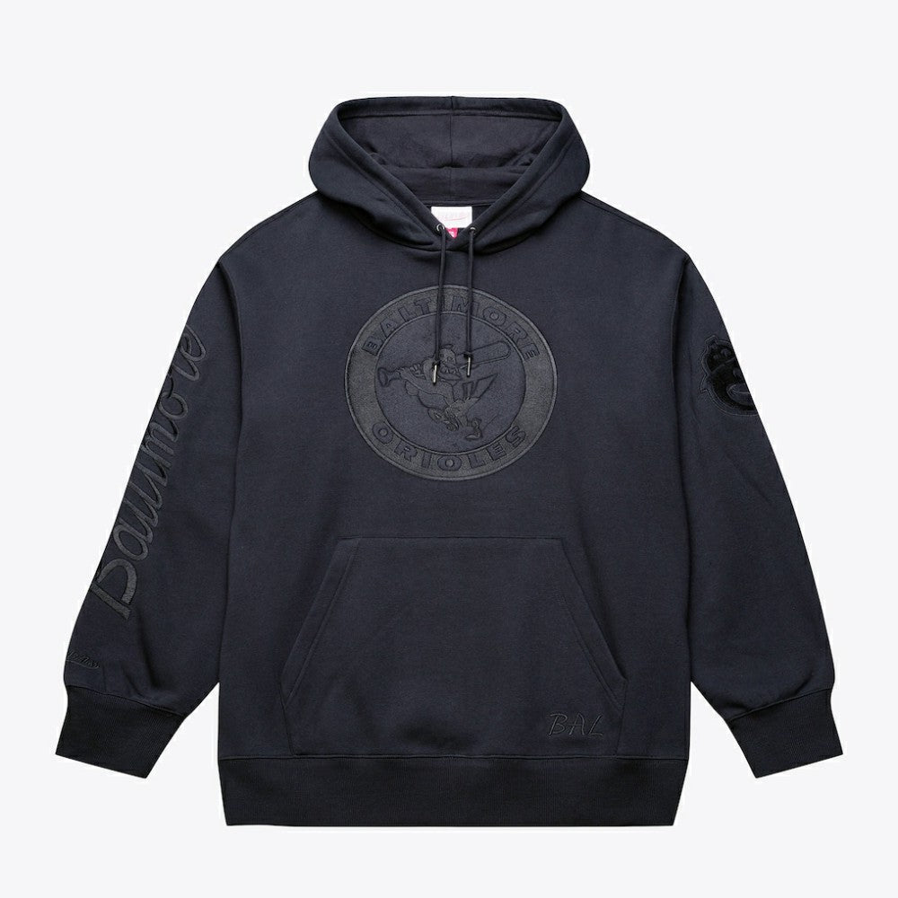 Baltimore Orioles Phantom Fleece Hoodie Black