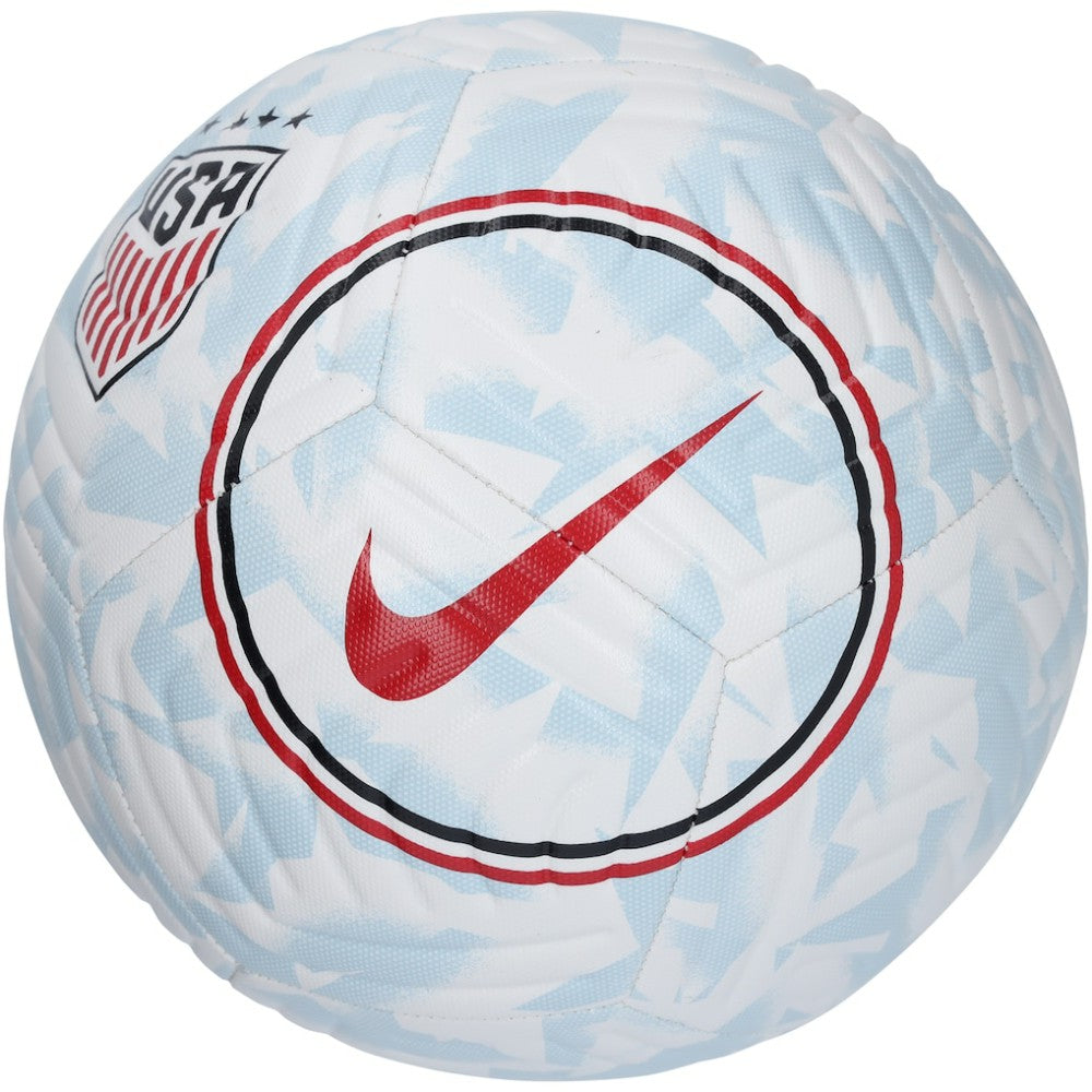 Carli Lloyd USWNT Autographed USA Logo Soccer Ball with "2015, 2019 WC Champ" Inscription
