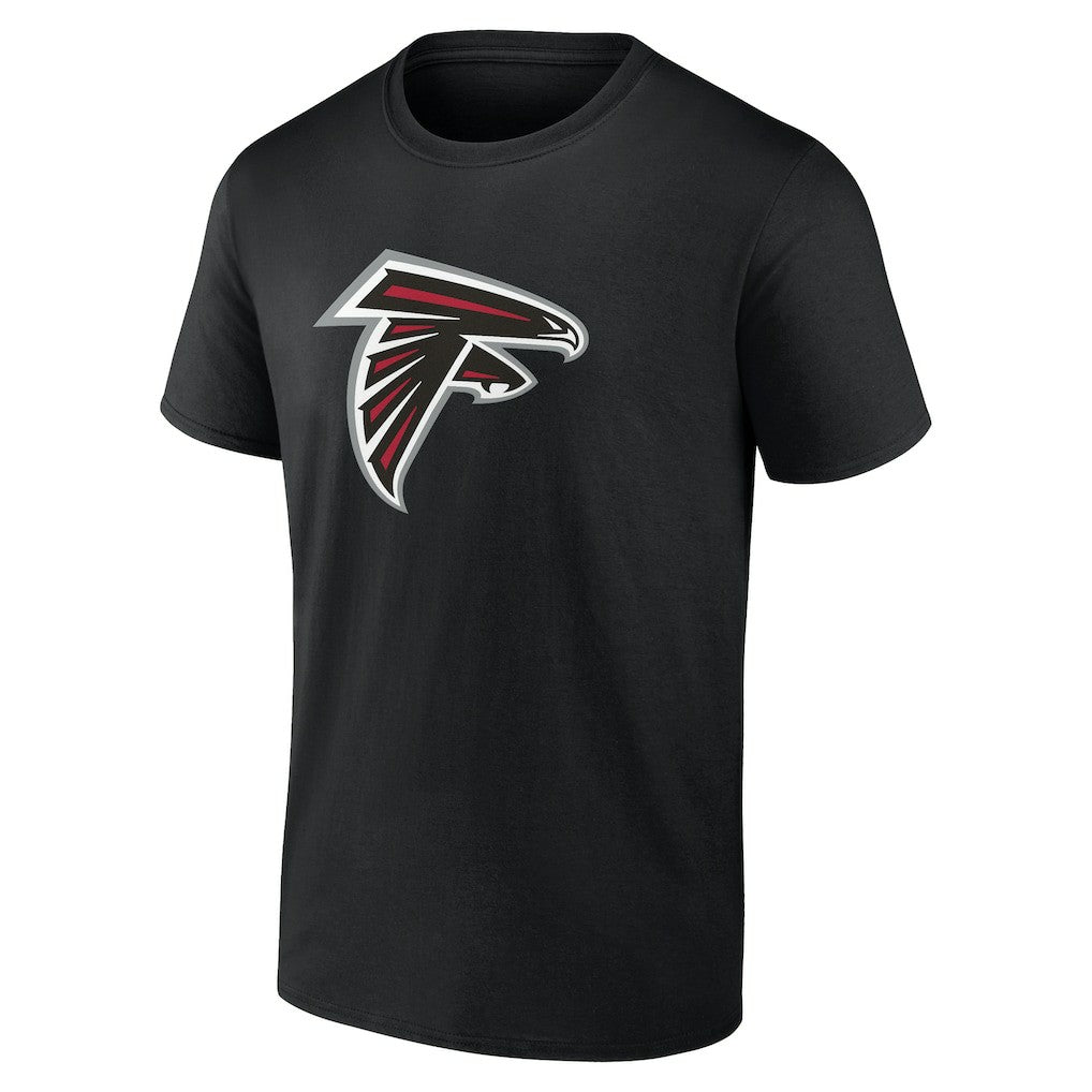 Bijan Robinson Atlanta Falcons Icon Name & Number T-Shirt - Black for sale