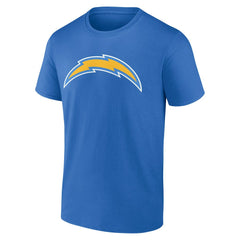 Justin Herbert Los Angeles Chargers Icon Name & Number T-Shirt - Powder Blue sale