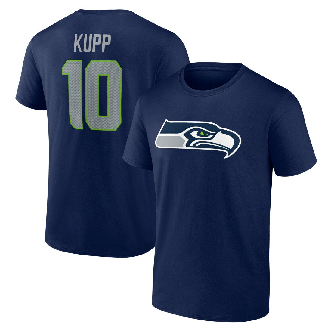 Cooper Kupp Seattle Seahawks Icon Name & Number T-Shirt - College Navy online