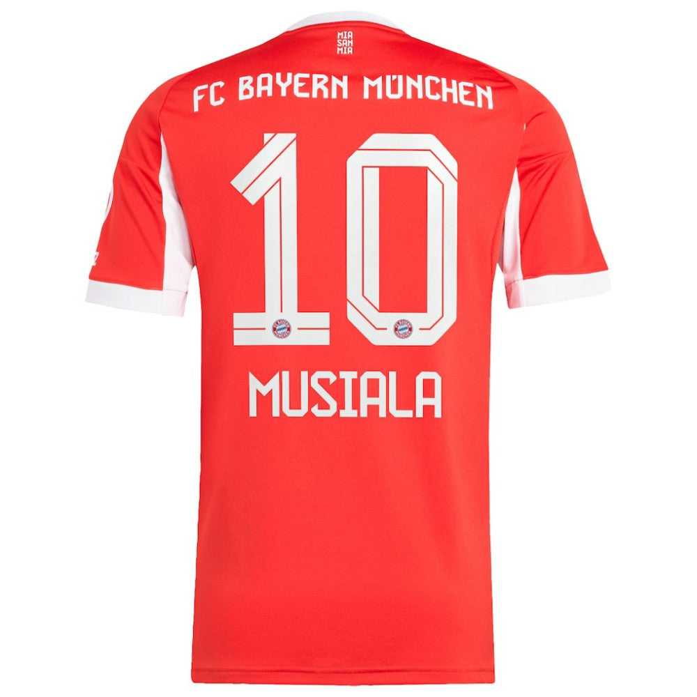 Jamal Musiala Bayern Munich Home 2025/26 Replica Player Jersey - Red for sale