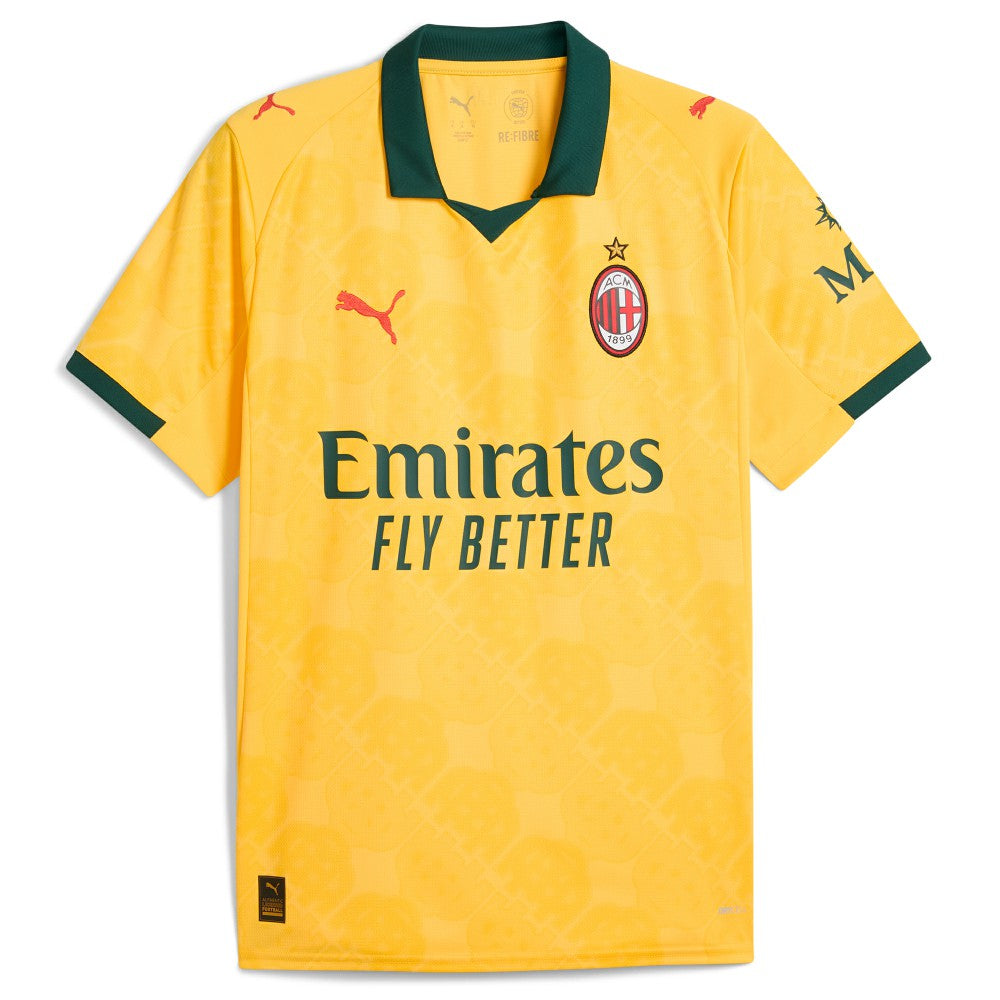 AC Milan 2025/26 Third Replica Jersey - Yellow on sale