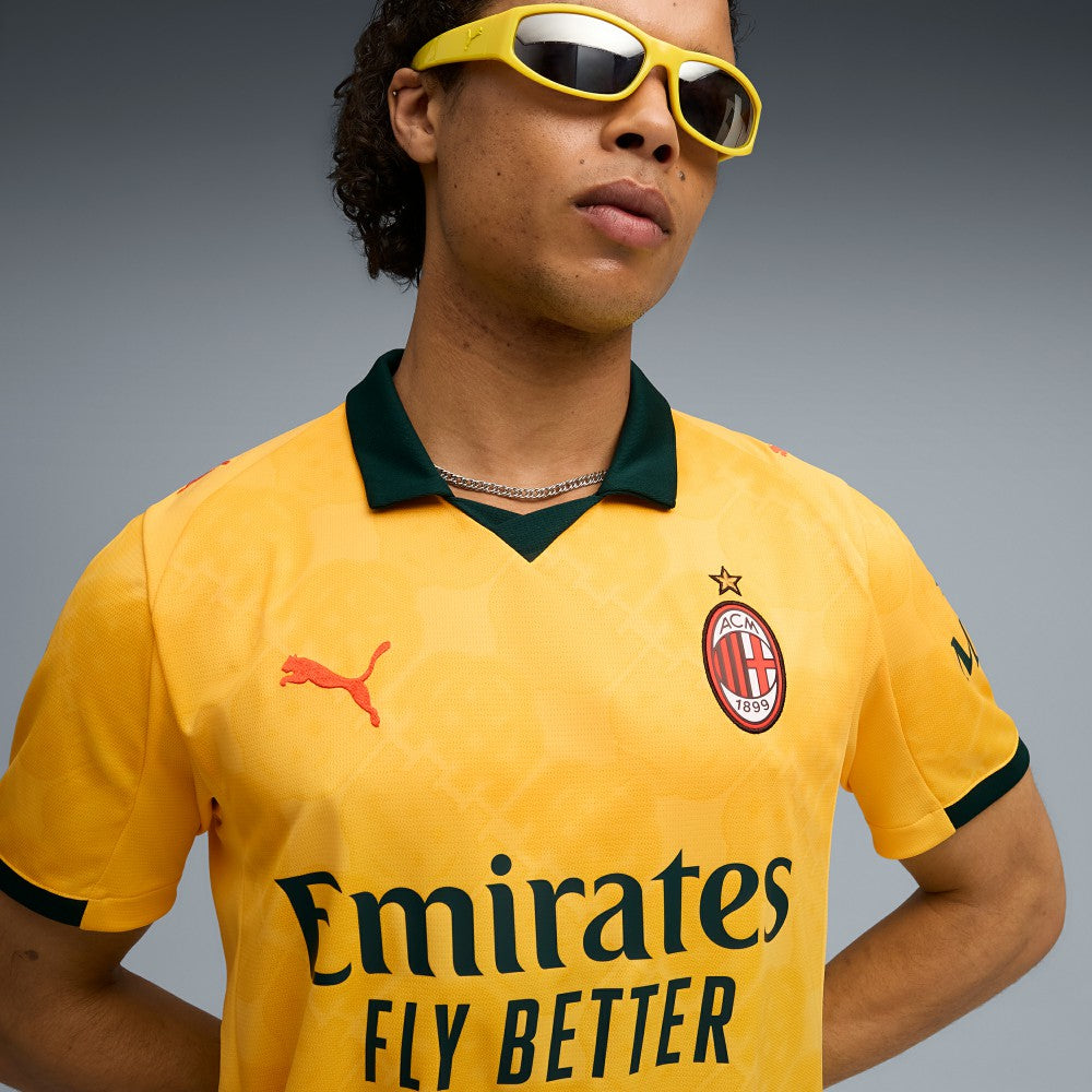 AC Milan 2025/26 Third Replica Jersey - Yellow on sale