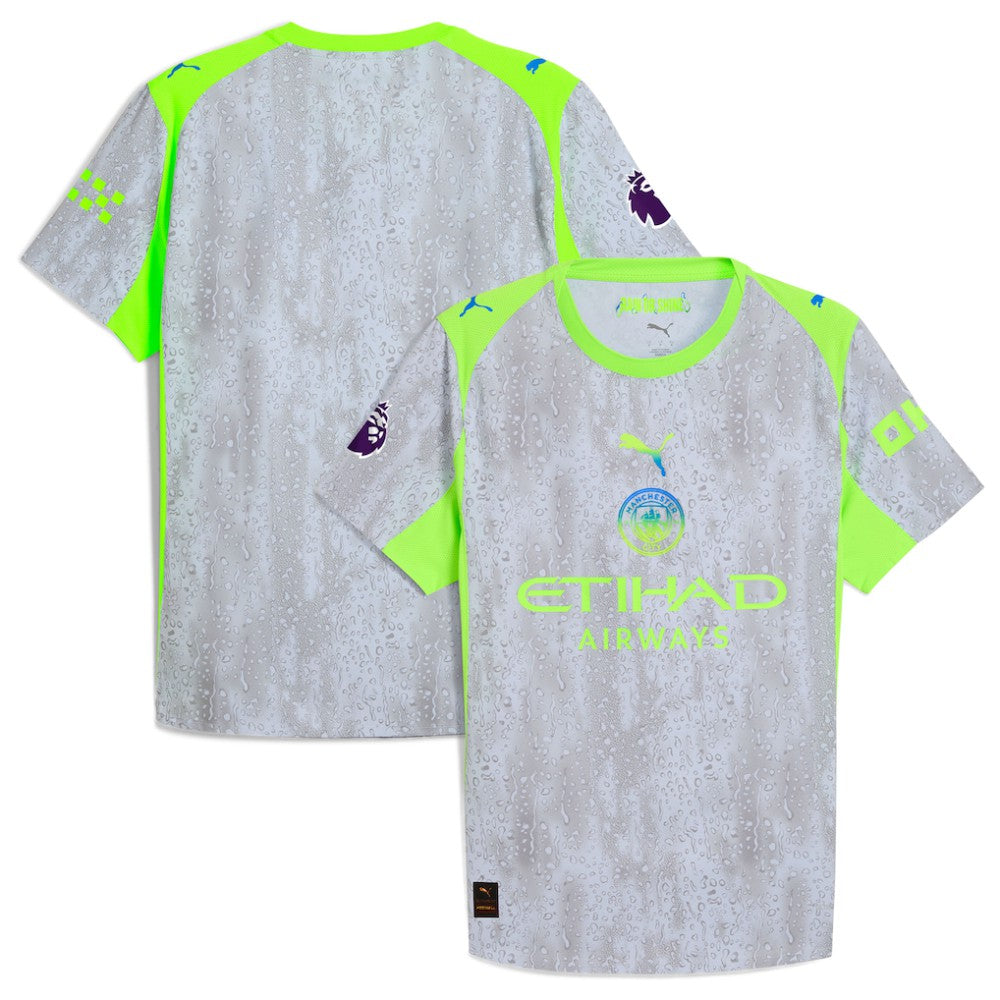Manchester City 2025/26 Third Jersey - Green/Neon Green online