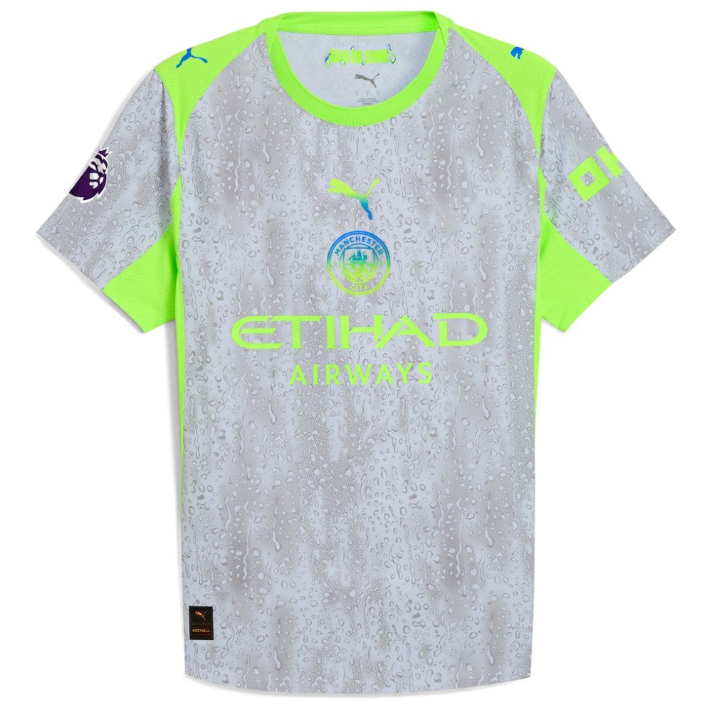 Manchester City 2025/26 Third Jersey - Green/Neon Green online