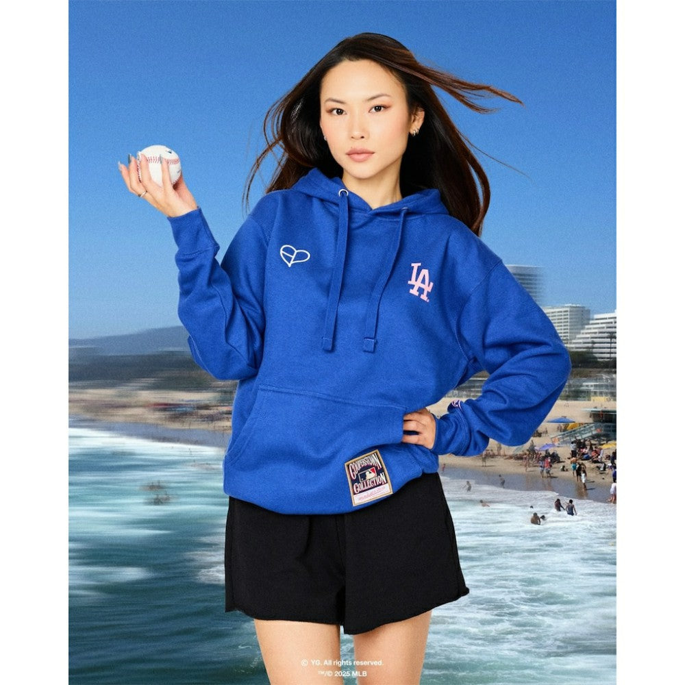 Los Angeles Dodgers x BLACKPINK  Pullover Hoodie Royal Limited Edition