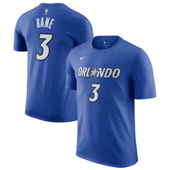 Desmond Bane Orlando Magic Icon Edition Name & Number T-Shirt - Blue sale