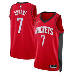 Kevin Durant Houston Rockets Unisex Swingman Player Jersey - Icon Edition - Red shop
