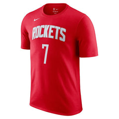 Kevin Durant Houston Rockets Icon Edition Name & Number T-Shirt sale - Red discount
